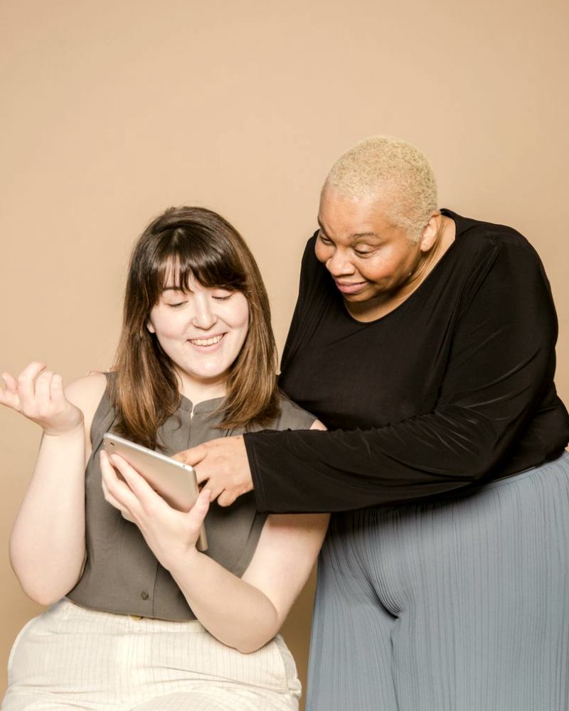 Leçon individuelle sur tablette